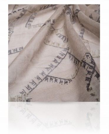 Палантин Унисекс ZW-TAPE/BEIGE